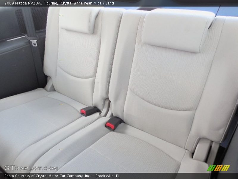 Crystal White Pearl Mica / Sand 2009 Mazda MAZDA5 Touring