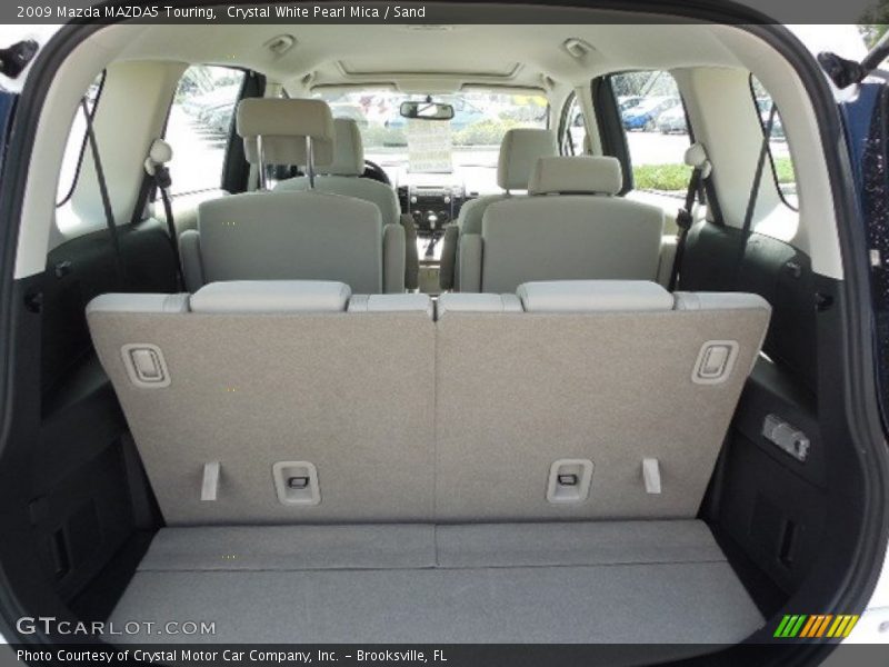 Crystal White Pearl Mica / Sand 2009 Mazda MAZDA5 Touring