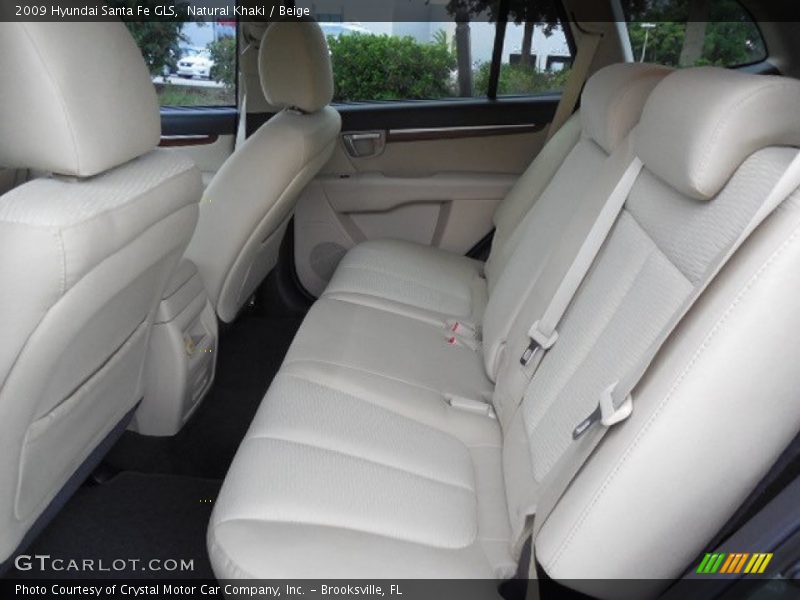 Natural Khaki / Beige 2009 Hyundai Santa Fe GLS