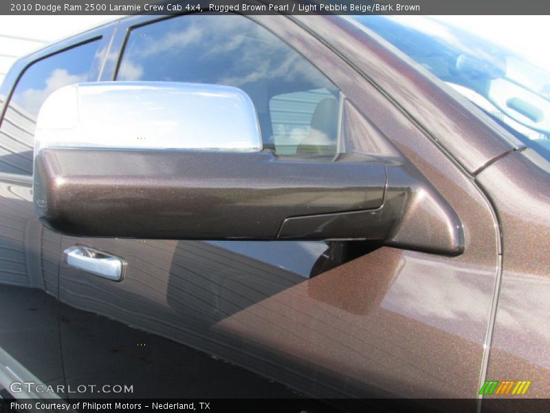 Rugged Brown Pearl / Light Pebble Beige/Bark Brown 2010 Dodge Ram 2500 Laramie Crew Cab 4x4