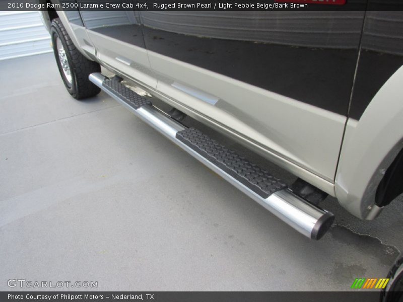 Rugged Brown Pearl / Light Pebble Beige/Bark Brown 2010 Dodge Ram 2500 Laramie Crew Cab 4x4