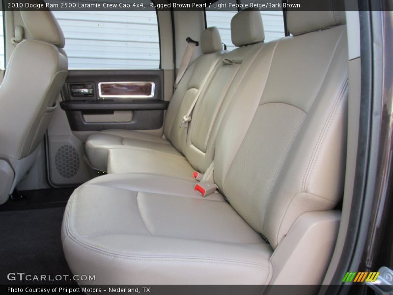 Rugged Brown Pearl / Light Pebble Beige/Bark Brown 2010 Dodge Ram 2500 Laramie Crew Cab 4x4