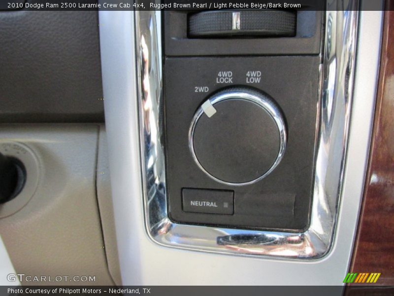 Rugged Brown Pearl / Light Pebble Beige/Bark Brown 2010 Dodge Ram 2500 Laramie Crew Cab 4x4