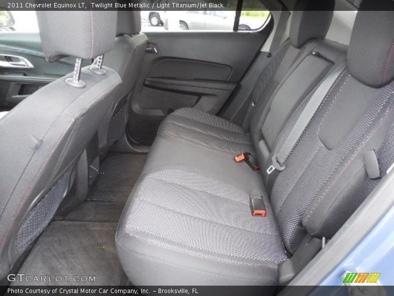 Twilight Blue Metallic / Light Titanium/Jet Black 2011 Chevrolet Equinox LT