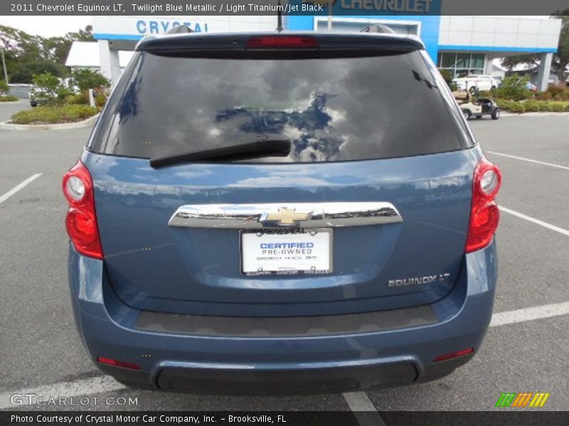Twilight Blue Metallic / Light Titanium/Jet Black 2011 Chevrolet Equinox LT