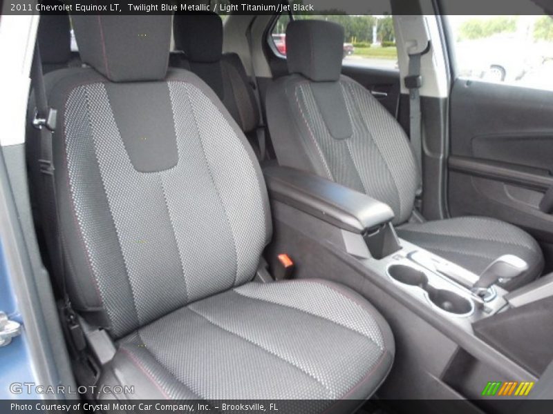 Twilight Blue Metallic / Light Titanium/Jet Black 2011 Chevrolet Equinox LT