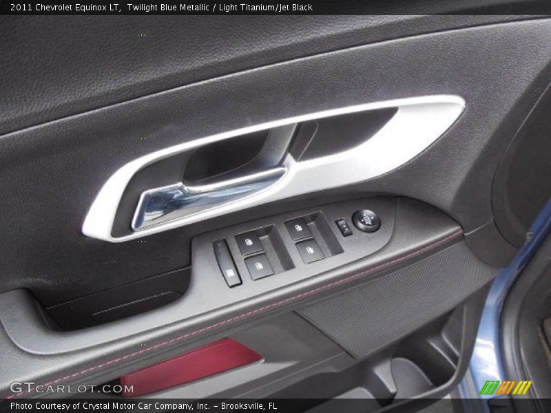 Twilight Blue Metallic / Light Titanium/Jet Black 2011 Chevrolet Equinox LT