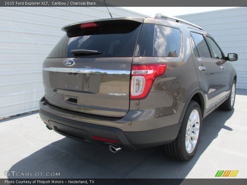 Caribou / Charcoal Black 2015 Ford Explorer XLT