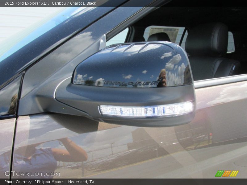 Caribou / Charcoal Black 2015 Ford Explorer XLT
