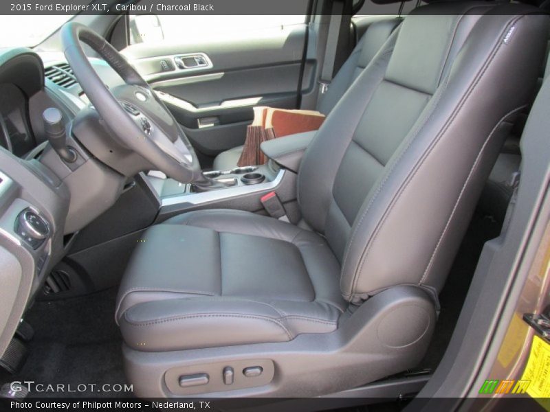 Caribou / Charcoal Black 2015 Ford Explorer XLT