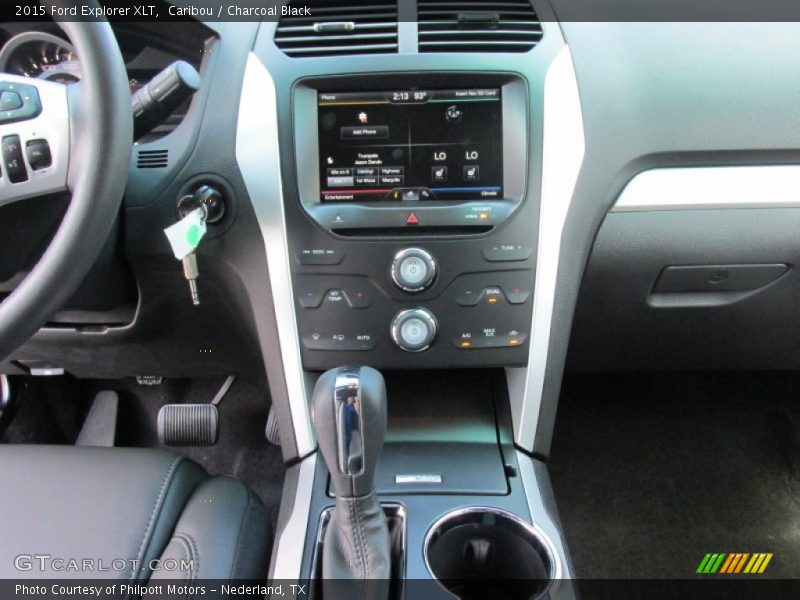 Caribou / Charcoal Black 2015 Ford Explorer XLT