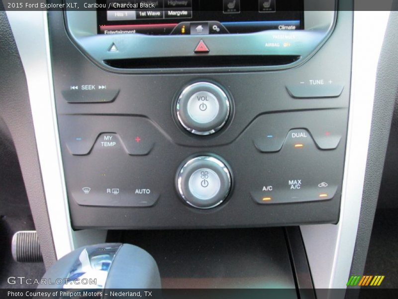Caribou / Charcoal Black 2015 Ford Explorer XLT