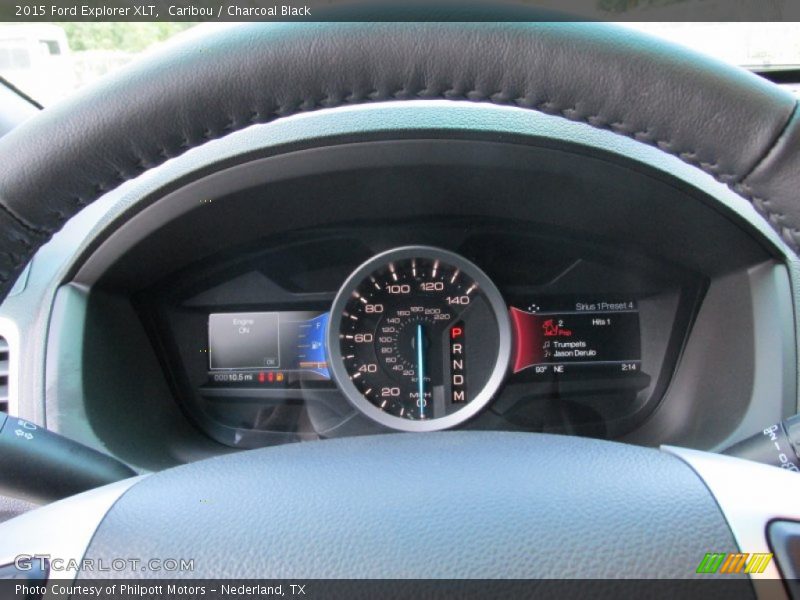 Caribou / Charcoal Black 2015 Ford Explorer XLT