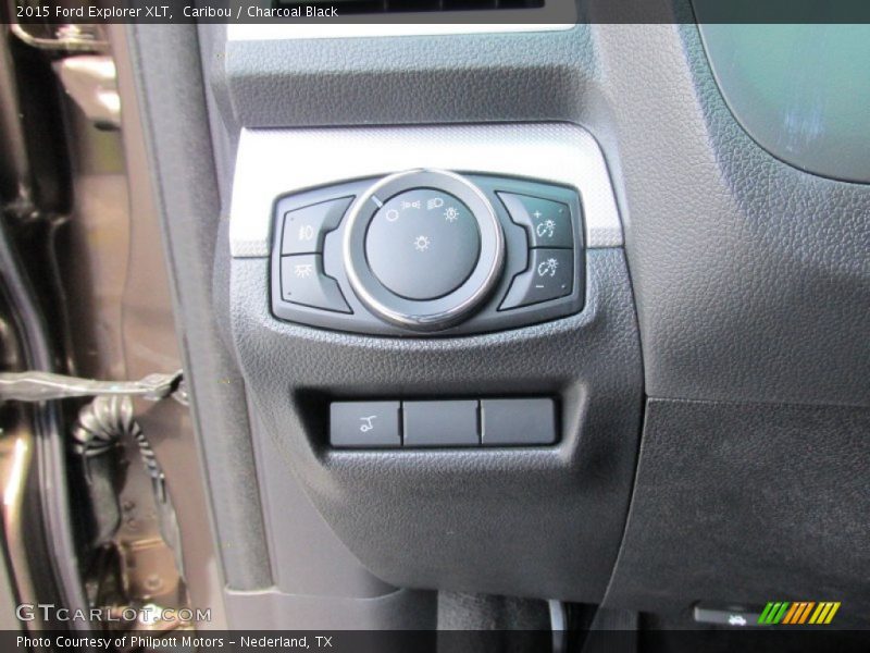 Caribou / Charcoal Black 2015 Ford Explorer XLT