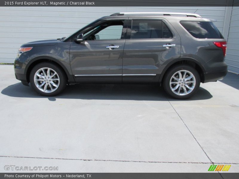 Magnetic / Charcoal Black 2015 Ford Explorer XLT