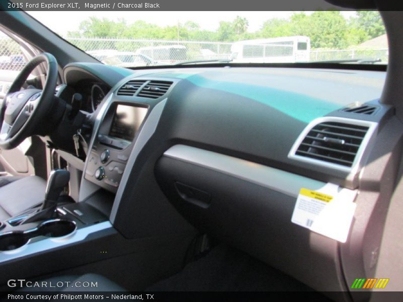 Magnetic / Charcoal Black 2015 Ford Explorer XLT