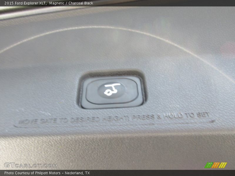 Magnetic / Charcoal Black 2015 Ford Explorer XLT