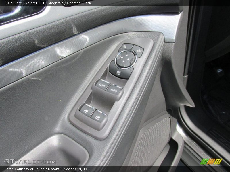 Magnetic / Charcoal Black 2015 Ford Explorer XLT
