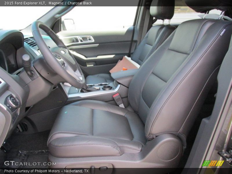 Magnetic / Charcoal Black 2015 Ford Explorer XLT