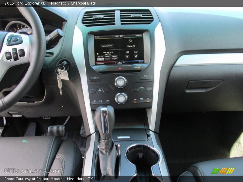 Magnetic / Charcoal Black 2015 Ford Explorer XLT