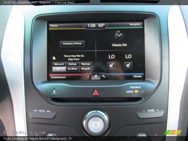 Magnetic / Charcoal Black 2015 Ford Explorer XLT