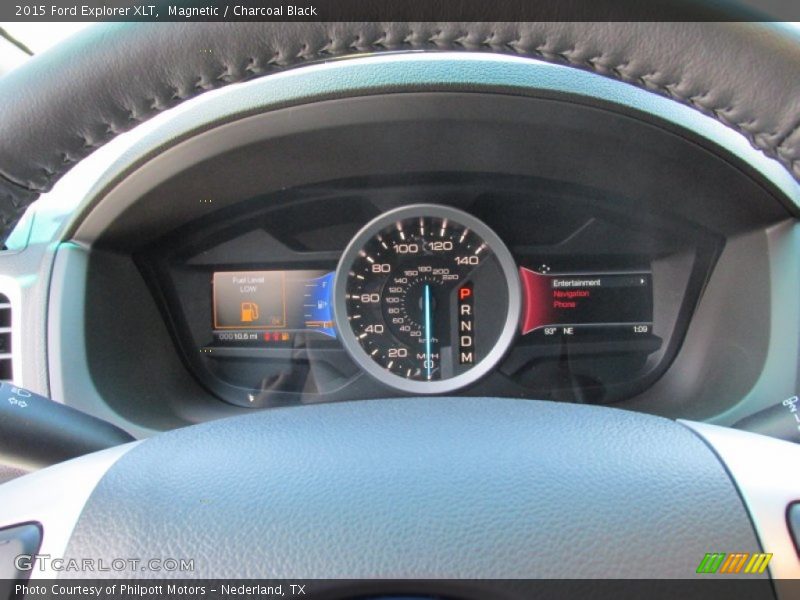 Magnetic / Charcoal Black 2015 Ford Explorer XLT