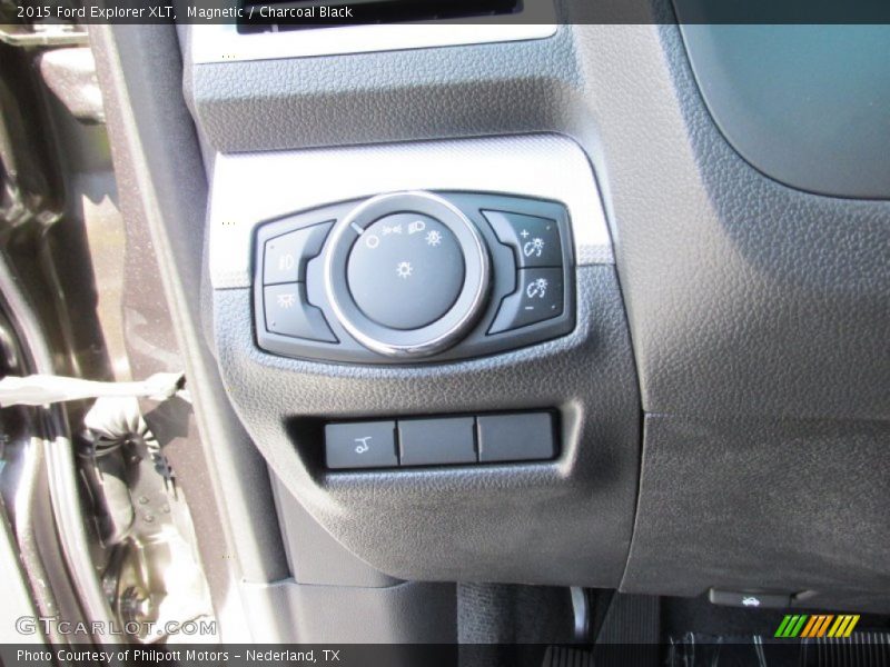 Magnetic / Charcoal Black 2015 Ford Explorer XLT
