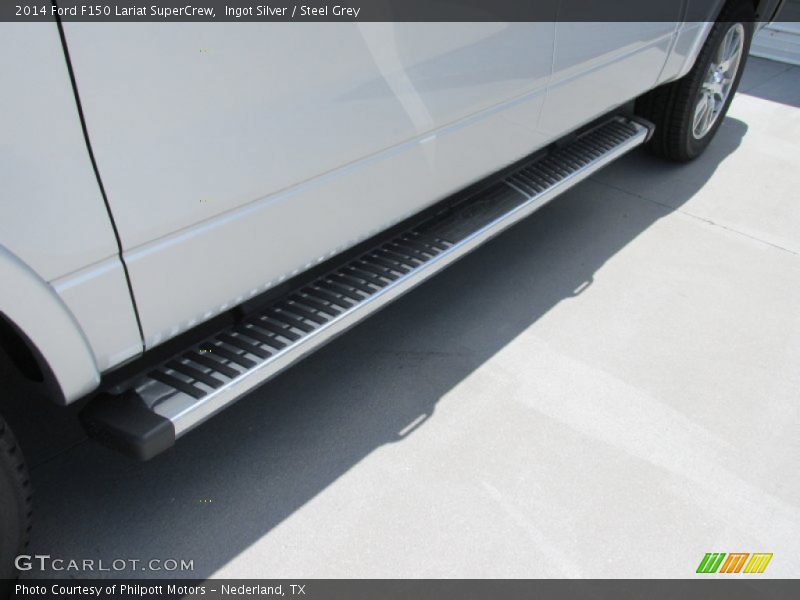 Ingot Silver / Steel Grey 2014 Ford F150 Lariat SuperCrew