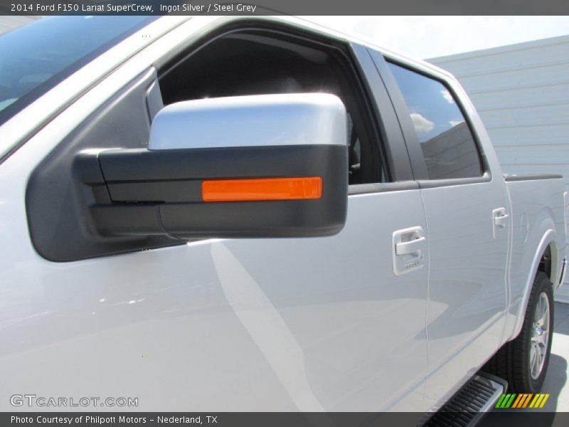 Ingot Silver / Steel Grey 2014 Ford F150 Lariat SuperCrew