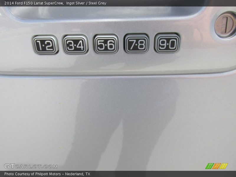 Ingot Silver / Steel Grey 2014 Ford F150 Lariat SuperCrew