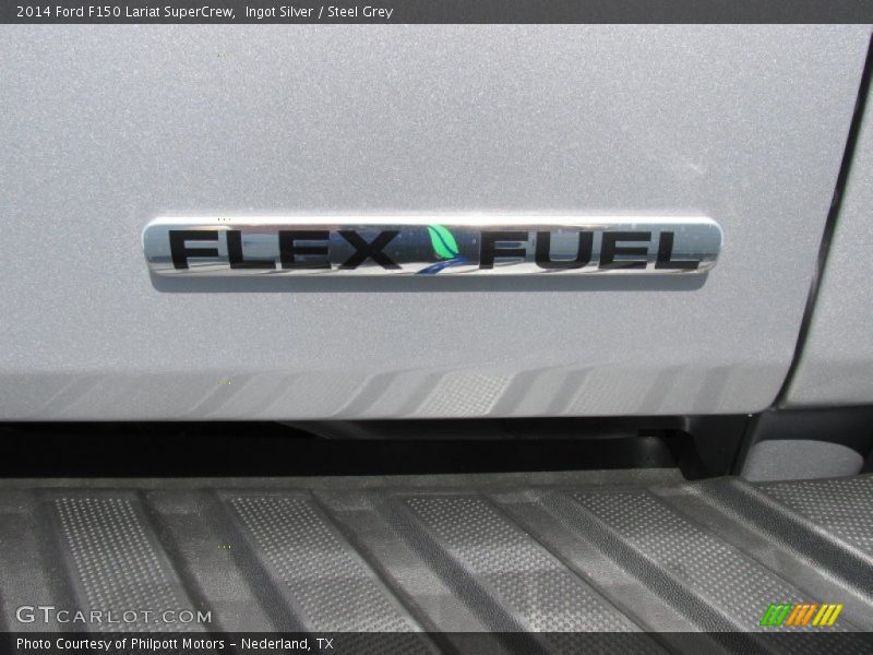 Ingot Silver / Steel Grey 2014 Ford F150 Lariat SuperCrew