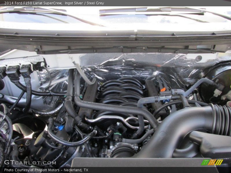 Ingot Silver / Steel Grey 2014 Ford F150 Lariat SuperCrew