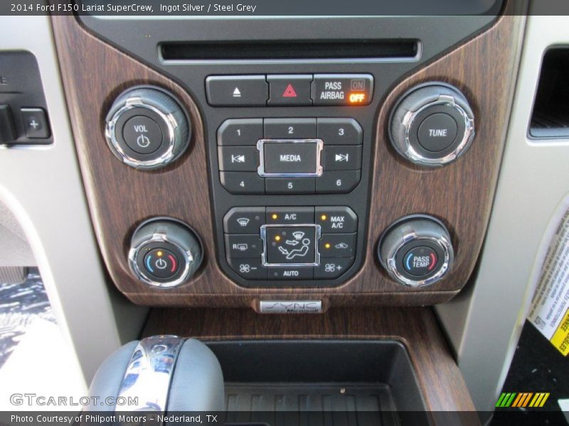 Ingot Silver / Steel Grey 2014 Ford F150 Lariat SuperCrew