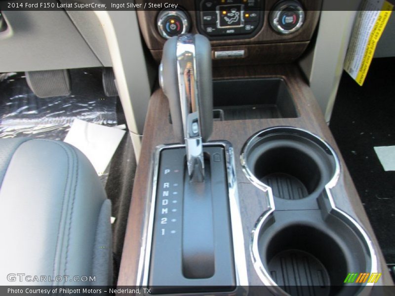 Ingot Silver / Steel Grey 2014 Ford F150 Lariat SuperCrew