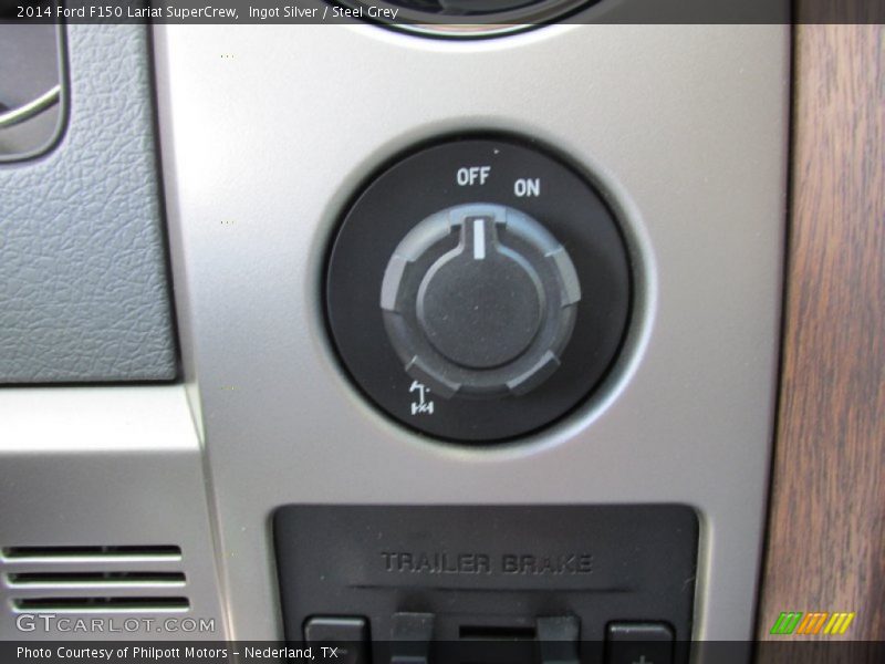 Ingot Silver / Steel Grey 2014 Ford F150 Lariat SuperCrew