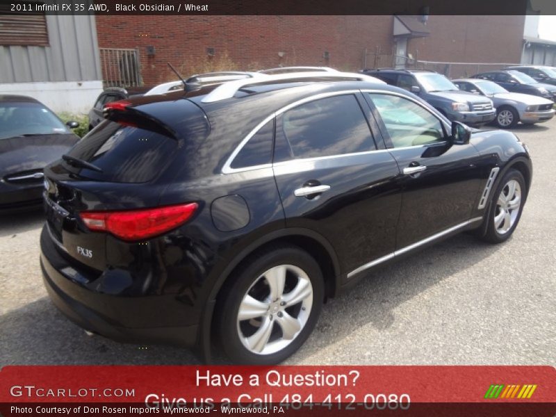 Black Obsidian / Wheat 2011 Infiniti FX 35 AWD