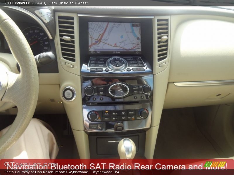 Black Obsidian / Wheat 2011 Infiniti FX 35 AWD