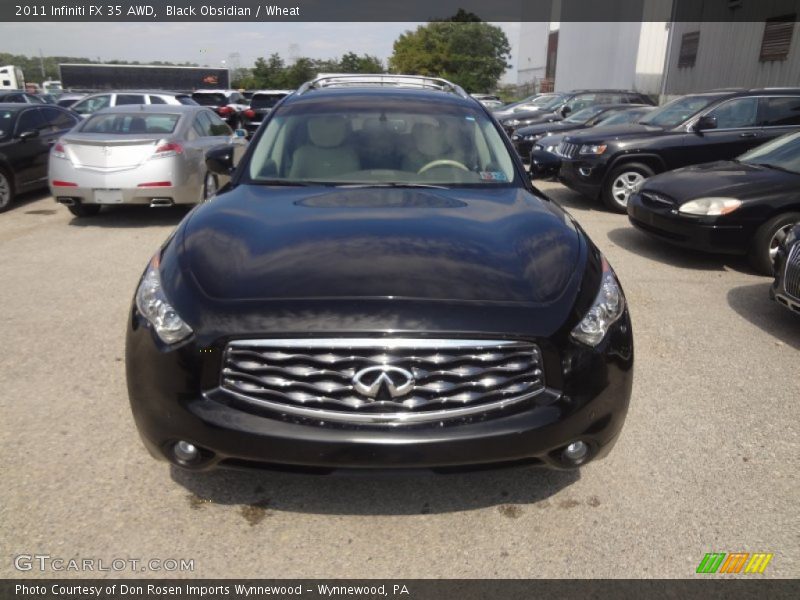 Black Obsidian / Wheat 2011 Infiniti FX 35 AWD