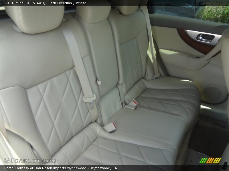 Black Obsidian / Wheat 2011 Infiniti FX 35 AWD