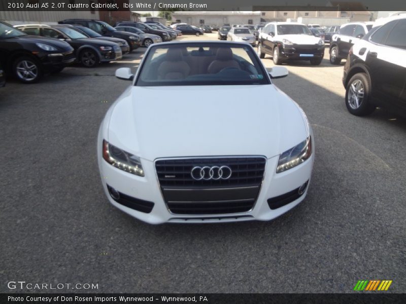  2010 A5 2.0T quattro Cabriolet Ibis White