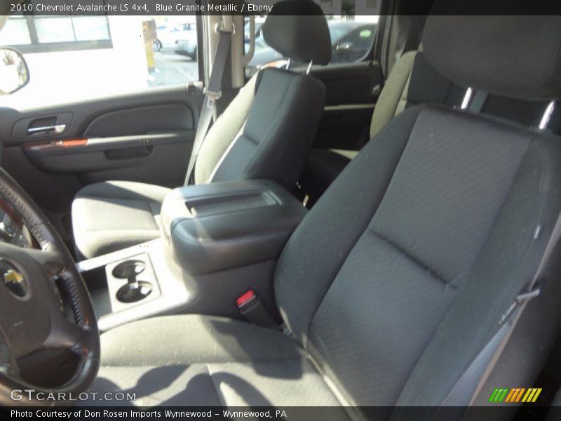 Blue Granite Metallic / Ebony 2010 Chevrolet Avalanche LS 4x4