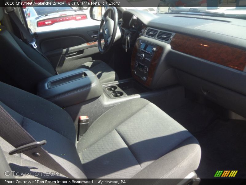 Blue Granite Metallic / Ebony 2010 Chevrolet Avalanche LS 4x4