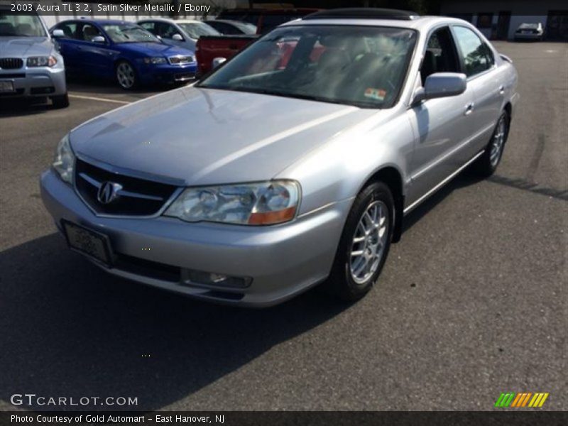 Satin Silver Metallic / Ebony 2003 Acura TL 3.2