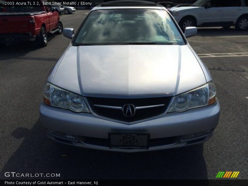 Satin Silver Metallic / Ebony 2003 Acura TL 3.2