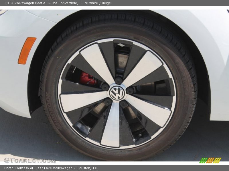  2014 Beetle R-Line Convertible Wheel