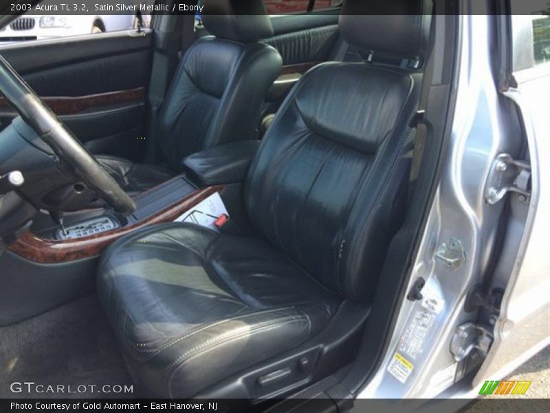 Satin Silver Metallic / Ebony 2003 Acura TL 3.2