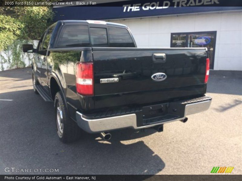 Black / Tan 2005 Ford F150 Lariat SuperCrew 4x4