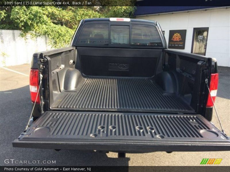 Black / Tan 2005 Ford F150 Lariat SuperCrew 4x4