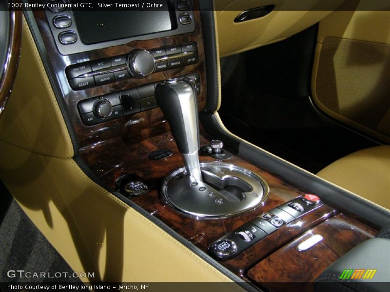 Silver Tempest / Ochre 2007 Bentley Continental GTC