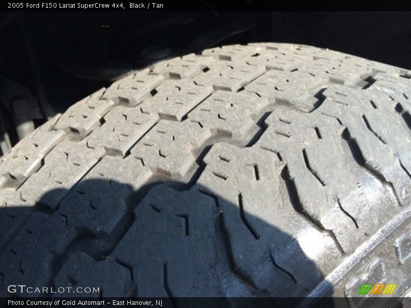 Black / Tan 2005 Ford F150 Lariat SuperCrew 4x4